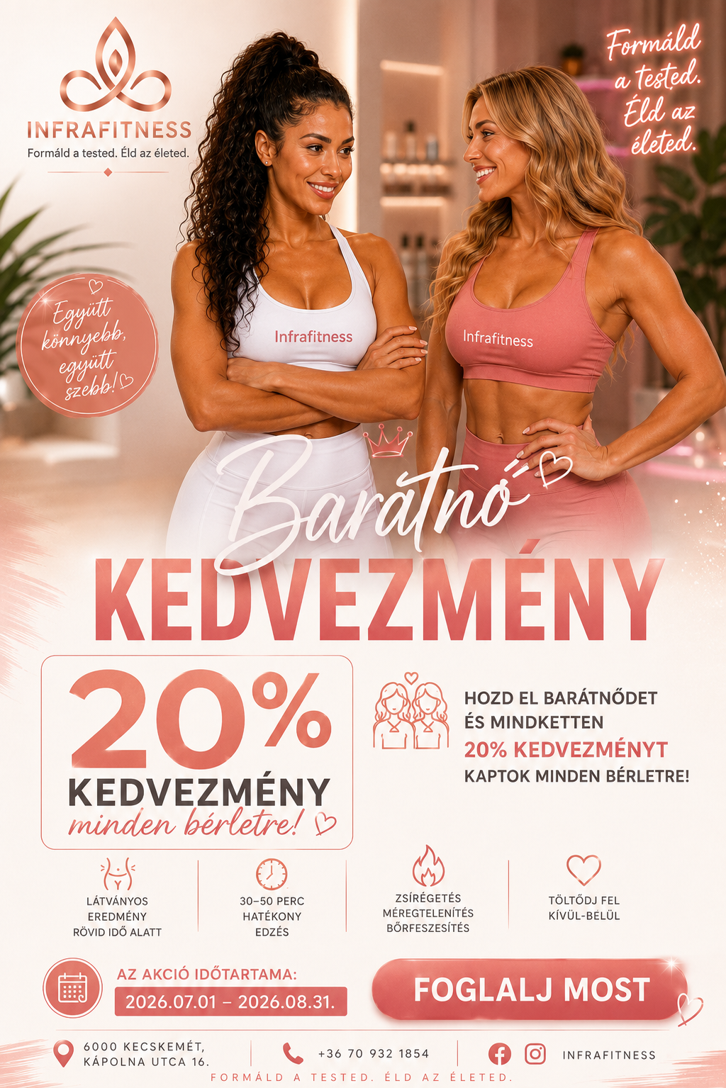 Barátnős Akció – INFRAFITNESS